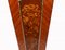 French Marquetry Inlay Tiffany Mantle Clock, Image 5
