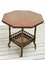 Aesthetic Movement Occasional Table by H. W. Batley for Gregory and Co. 2