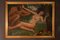 Italian Modernist Painting, Satyr with Nymph, 1950s, Oil on Canvas, Framed 2