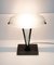 Postmoderne Mushroom Tischlampe aus Muranoglas, Italien, 1980er 6