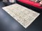 Antique Turkish Handmade Woven Beige Rug 4