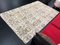 Tapis Antique Tissé à la Main Beige 6