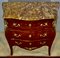 Louis XV Wood Marquetry Chest of Drawers, Image 4
