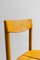 Beech Coffee Grain Model Chairs by Pierre Gautier Delaye, Set of 6 5