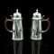 Vintage English Silver Plate Hot Chocolate Jugs, Set of 2, Image 2
