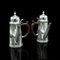 Vintage English Silver Plate Hot Chocolate Jugs, Set of 2 1