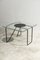Post-Modern Metal and Glass Coffee Table, Italy, 1980s 7