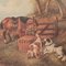 Small English Rural Scene, 1980s, Oil on Canvas, Framed 4