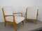 Fauteuils Mid-Century, Italie, 1940s, Set de 2 3