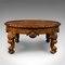 Antique English Burr Walnut Coffee Table 2