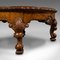 Antique English Burr Walnut Coffee Table, Image 12