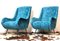 Italian Lounge Chairs by Aldo Morbelli for Isa Bergamo, 1950s, Set of 2 4
