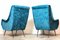 Italian Lounge Chairs by Aldo Morbelli for Isa Bergamo, 1950s, Set of 2 9