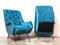 Italian Lounge Chairs by Aldo Morbelli for Isa Bergamo, 1950s, Set of 2 13