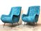 Italian Lounge Chairs by Aldo Morbelli for Isa Bergamo, 1950s, Set of 2 7