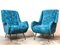 Italian Lounge Chairs by Aldo Morbelli for Isa Bergamo, 1950s, Set of 2, Image 1