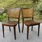 Esszimmerstühle aus Holz, Österreich, 1950er, 2er Set 1