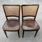 Wooden Dining Chairs, Austria, 1950s, Set of 2 5