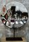 Specchio parabolico vintage con base, Immagine 1
