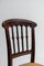 Bench and Chairs by Jacob Josef Rohn, Vienna, 1930s, Set of 4 11