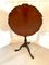 Antique Edwardian Carved Mahogany Lamp Table, Image 4