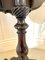 Antique Edwardian Carved Mahogany Lamp Table, Image 10