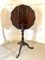 Antique Edwardian Carved Mahogany Lamp Table 3