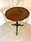 Antique Edwardian Carved Mahogany Lamp Table, Image 1