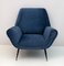 Mid-Century Modern Italian Armchairs in Velvet by Gigi Radice for Minotti, 1950s, Set of 2, Image 6