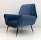 Mid-Century Modern Italian Armchairs in Velvet by Gigi Radice for Minotti, 1950s, Set of 2, Image 9