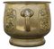 Ancient Vintage Oriental Japanese Bronze Bowl Planter, 1925 4