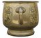 Ancient Vintage Oriental Japanese Bronze Bowl Planter, 1925, Image 4