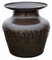 Antike orientalische japanische Tsubo Vase aus Bronze, 1880er 2