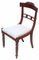 Antique Regency Mahogany Dining Chairs 1830s, Set of 8, Image 3