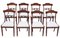 Chaises de Salle à Manger Regency Antiques en Acajou, années 1830, Set de 8 1