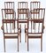 Antique Georgian Revival Mahogany Dining Chairs, 1900s, Set of 8 2