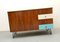 Nussbaum Sideboard mit Hairpin Beinen, 1960er 6