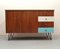 Nussbaum Sideboard mit Hairpin Beinen, 1960er 1