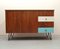 Nut Tree Sideboard with Hairpin Legs, 1960s 1