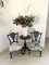 Antique Victorian Ebonised Side Chairs, Set of 2, Image 2