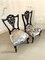 Antique Victorian Ebonised Side Chairs, Set of 2, Image 4
