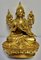 Buda sentado dorado sobre base de loto estilizada, Imagen 3