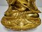 Buda sentado dorado sobre base de loto estilizada, Imagen 7