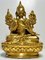 Gilded Seated Buddha on Stylized Lotus Base 2