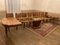 Tables et Chaises de Salle à Manger Art DEco en Noyer, Set de 12 19