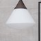 Mid-Century Conical Opaline Pendant Lights, Set of 3 6