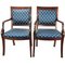 Chaises Empire en Acajou, Set de 2 1