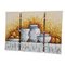 Aitana, Triptych Still Life Painting, Mixed Media on Canvas, Set of 3 6