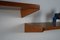 Teak Shelves by Kai Kristiansen, 1970s, Set of 3, Image 6