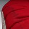Canapé d'Angle Togo Modulable Rouge par Michel Ducaroy pour Ligne Roset, Set de 3 11